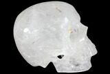 Realistic, Polished Quartz Crystal Skull #116693-3